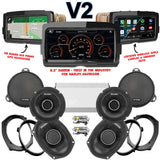 Cicada Audio CHX Stage 4 Plug & Play Amp And Speaker Package With Soundstream Reserve V2 Radio For 2021-2023 Harley Davidson® CVO Road Glide With HD Audio By Rockford