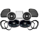 Cicada Audio CX Stage 4 Plug & Play Amp And Speaker Package For 2021-2023 Harley Davidson® CVO Road Glide With HD Audio By Rockford For Factory Radio or Existing Soundstream Reserve Radios