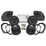 Cicada Audio CXK/CM Stage 4 Plug & Play Amp And Speaker Package For 2021-2023 Harley Davidson® CVO Road Glide With HD Audio By Rockford For Factory Radio or Existing Soundstream Reserve Radios