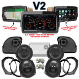 Cicada Audio CXK Stage 4 Plug & Play Amp And Speaker Package With Soundstream Reserve V2 Radio For 2021-2023 Harley Davidson® CVO Road Glide With HD Audio By Rockford