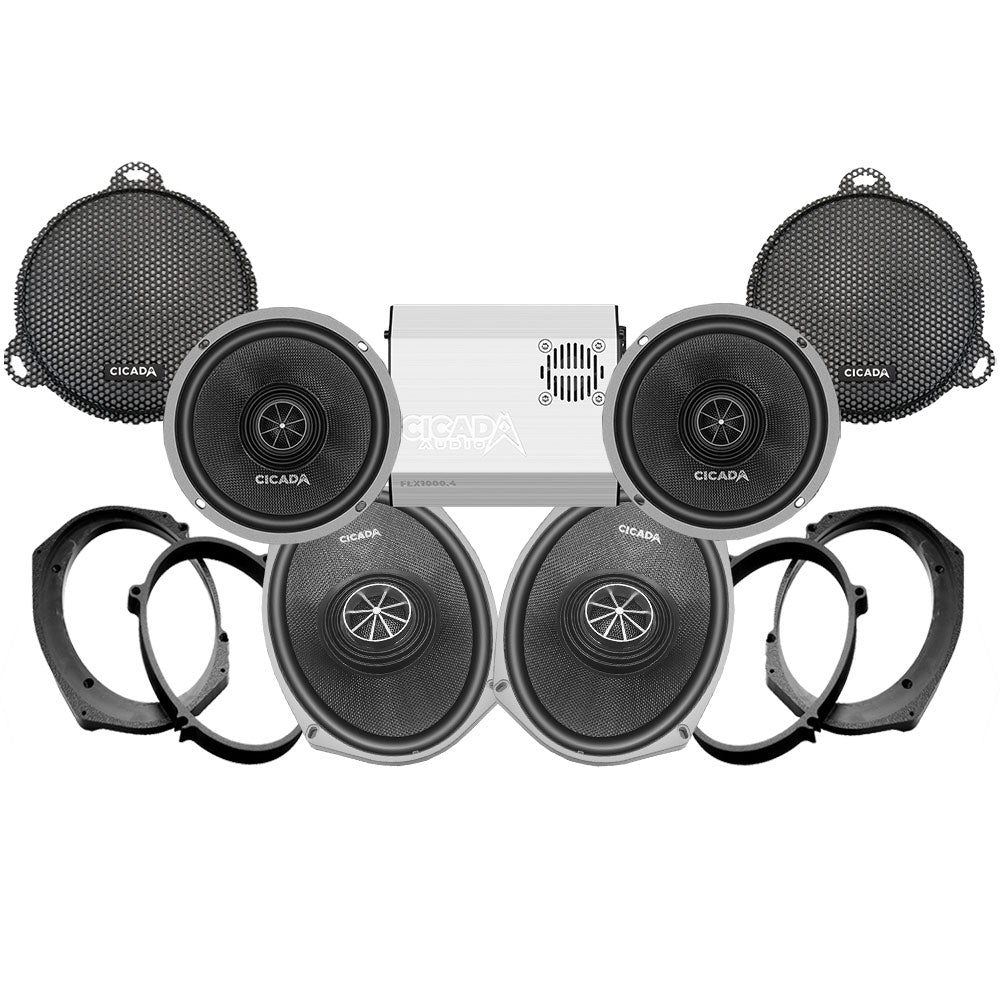 Cicada Audio CXX Stage 4 Plug & Play Amp and Speaker Package For