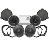 Cicada Audio CXX Stage 4 Plug & Play Amp And Speaker Package For 2021-2023 Harley Davidson® CVO Street Glide With HD Audio By Rockford For Factory Radio or Existing Soundstream Reserve Radios