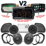 Cicada Audio CXX Stage 4 Plug & Play Amp And Speaker Package With Soundstream Reserve V2 Radio For 2015-2021 Harley Davidson® CVO Road Glide