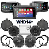 Cicada Audio CXX Stage 4 Plug & Play Amp And Speaker Package With Soundstream Reserve WHD14+ Radio For 2021-2023 Harley Davidson® CVO Street Glide With HD Audio By Rockford