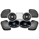 Cicada Audio CX Stage 4 Plug & Play Amp and Speaker Package For 2015-2023 Harley Davidson® Road Glide with Factory or Existing SoundStream Reserve Radios