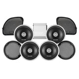 Cicada Audio CX Stage 4 Plug & Play Amp and Speaker Package For 2015-2023 Harley Davidson® Road Glide Ultra/Limited with Factory or Existing SoundStream Reserve Radios