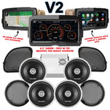 Cicada Audio CX Stage 4 Plug & Play Amp And Speaker Package With Soundstream Reserve V2 Radio For 2015-2016 Harley Davidson® CVO Road Glide Ultra