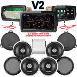 Cicada Audio CX Stage 4 Plug & Play Amp And Speaker Package With SoundStream Reserve V2 Radio For 2014-2023 Harley Davidson® Electra Glide Ultra and Ultra Limited