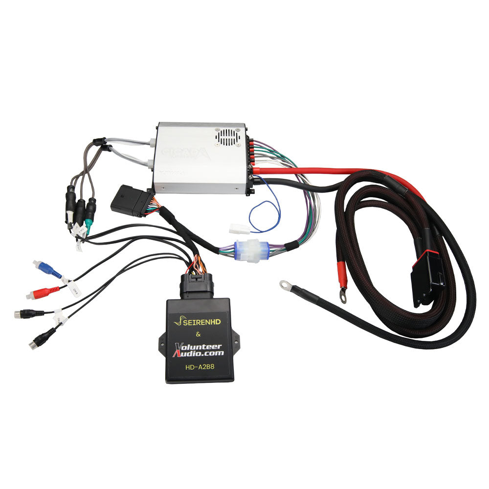 Cicada Audio FLX1000.4 Plug & Play Amp For Harley Davidson® 2024