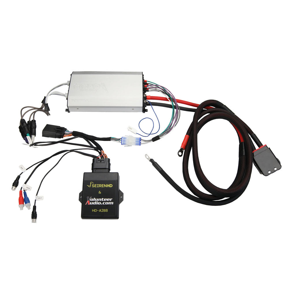Cicada Audio FLX2000.4 Plug & Play Amp For Harley Davidson® 2024