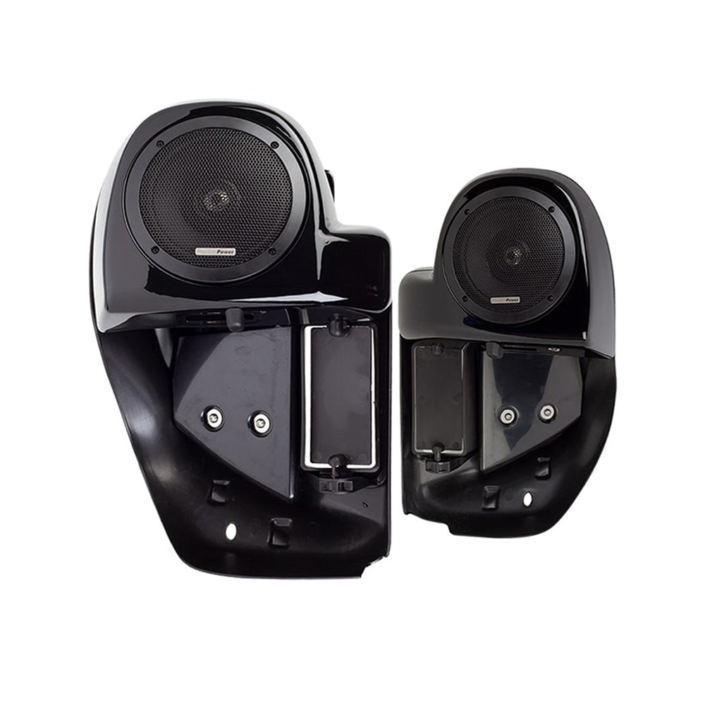 Precision Power HD14.LVF Vented Lower Fairings With Premium 6.5" Speakers Options for 2014-2023 Harley Davidson® Touring Motorcycles