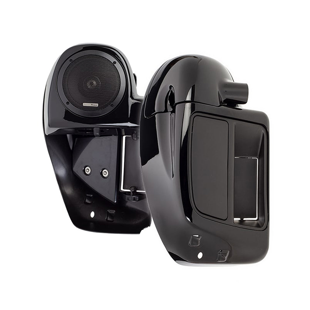 Precision Power HD14.LVF Vented Lower Fairings With Premium 6.5" Speakers Options for 2014-2023 Harley Davidson® Touring Motorcycles