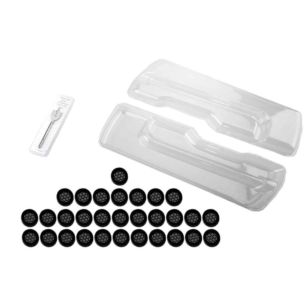 Precision Power HD14.SBV Saddlebag Vents Installation Kit for 2014-2023 Harley Davidson® Touring Motorcycles