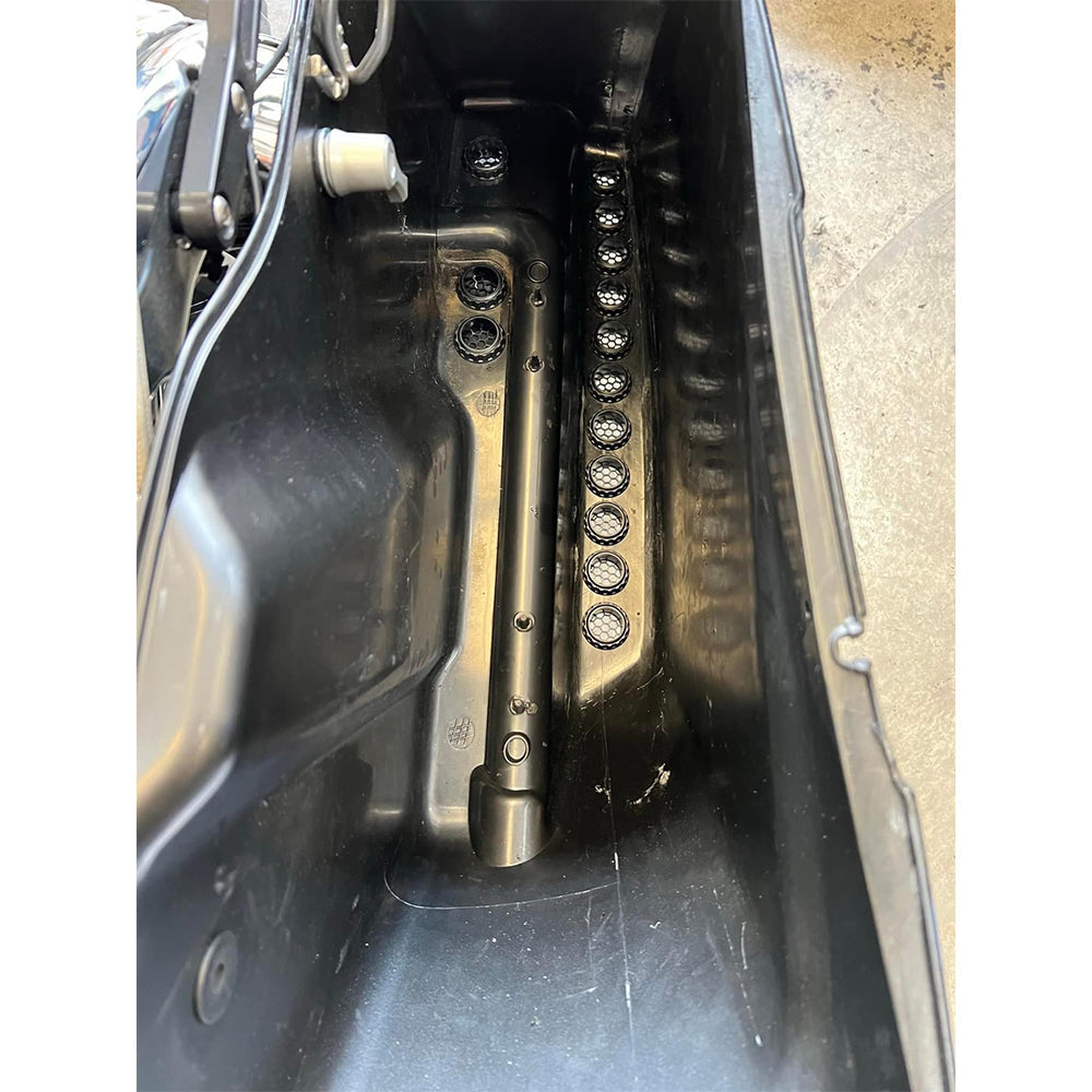 Precision Power HD14.SBV Saddlebag Vents Installation Kit for 2014-2023 Harley Davidson® Touring Motorcycles
