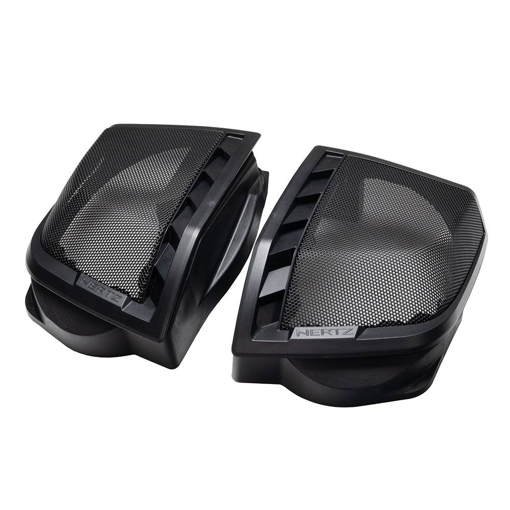 Hertz HD14H 6X9″ Saddlebag Speaker Installation Kit with wiring for 2014-2023 Harley Davidson® Touring Models
