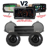 Precision Power HT Stage 2 Plug & Play Amp and Speaker Package With Soundstream Reserve V2 Radio For 2014-2023 Harley Davidson® Street Glide, Electra Glide, and Ultra