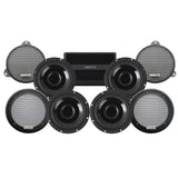 Precision Power HT Stage 4 Plug & Play Amp and Speaker Package For 2014-2023 Harley Davidson® Street Glide and Electra Glide with Factory or Existing SoundStream Reserve Radios