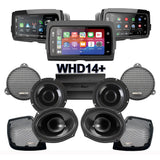Precision Power HT Stage 4 Plug & Play Amp and Speaker Package With Soundstream Reserve WHD14+ Radio For 2014-2023 Harley Davidson® Street Glide, Electra Glide, And Ultra