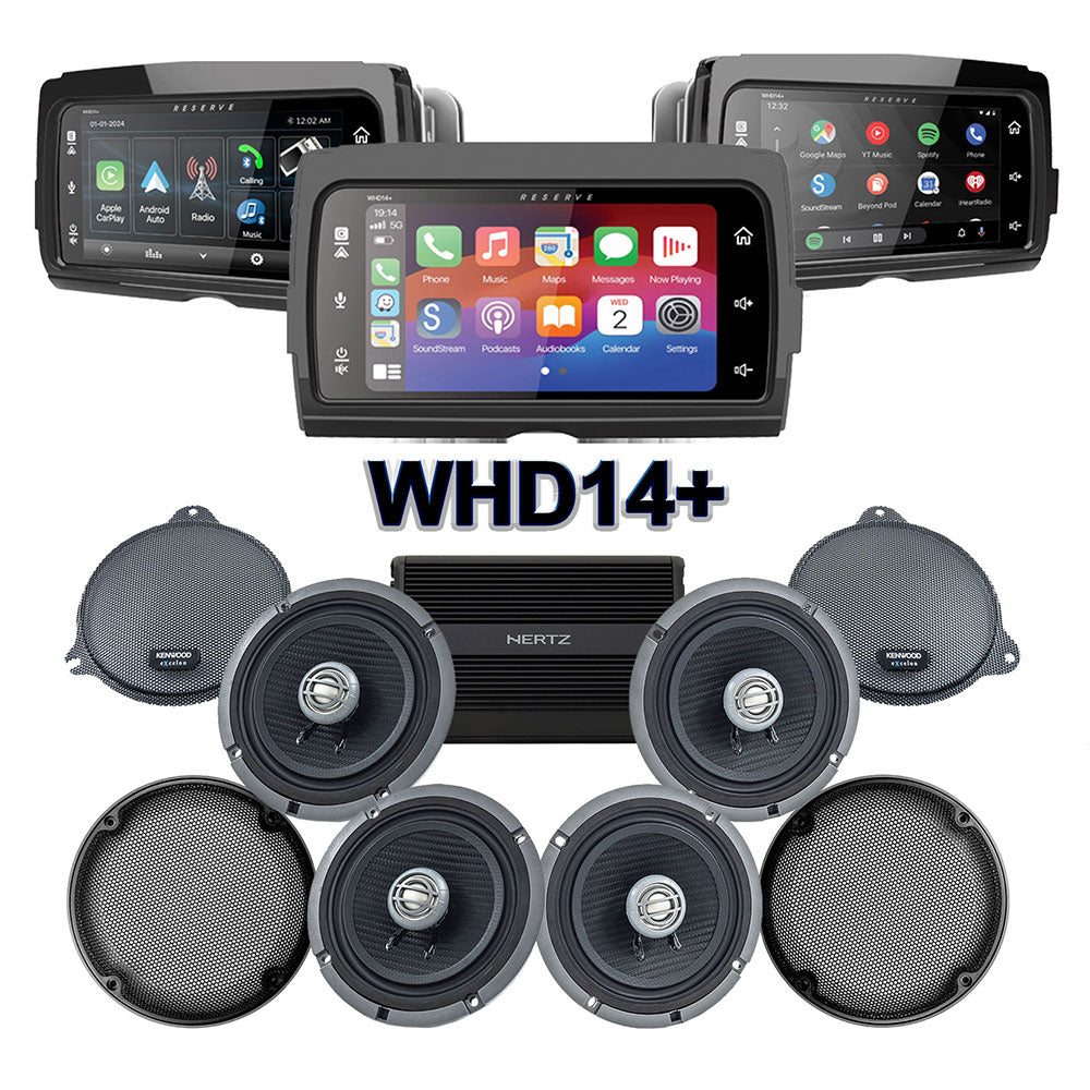 Kenwood Stage 4 Plug & Play Amp And Speaker Package With