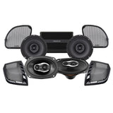Hertz Stage 4 Plug & Play Amp and Speaker Package For 2015-2023 Harley Davidson® Road Glide with Factory or Existing SoundStream Reserve Radios