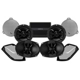 Infinity Stage 4 Plug & Play Amp and Speaker Package For 2014-2023 Harley Davidson® Street Glide, Electra Glide, and Ultra with Factory or Existing SoundStream Reserve Radios