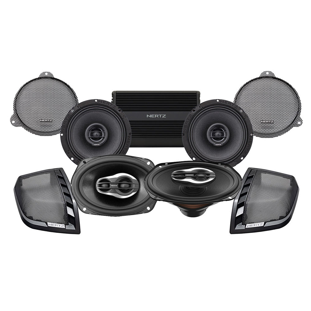 Hertz Stage 4 Plug & Play Amp and Speaker Package For 2014-2023