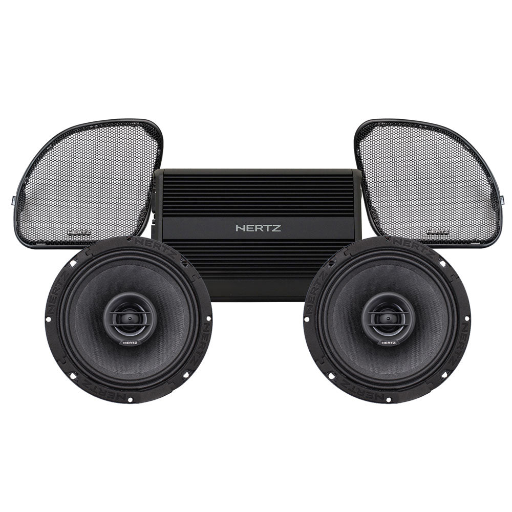 Hertz Stage 2 Plug & Play Amp and Speaker Package For 2015-2023