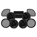 Infinity Stage 4 Plug & Play Amp and Speaker Package For 2022-2023 Harley Davidson® CVO Road Glide Limited with HD Audio By Rockford for Factory or Existing Soundstream Reserve Radios