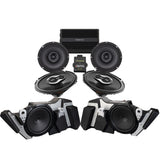 Hertz Stage 4 Plug & Play Amp And Speaker Package with Modular Subwoofer Kit For 2023.5-Up Harley Davidson® CVO Street Glide Motorcycles