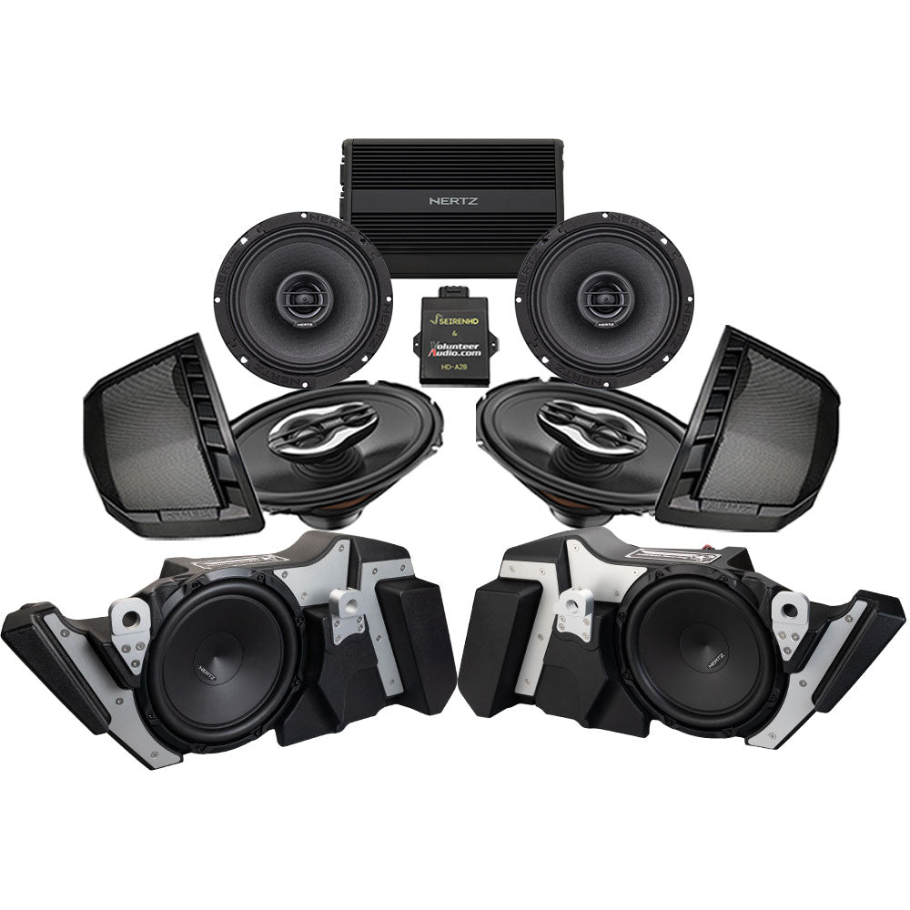 Hertz Stage 4 Ultimate Plug & Play Amp And Speaker Package with