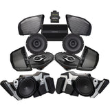 Hertz A2B Stage 4 Ultimate Plug & Play Amp And Speaker Package with Modular Subwoofer Kit For 2024-Up Harley Davidson® Base Model Road Glide Motorcycles with Saddlebag Lids