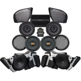 Hertz A2B Stage 4 Ultimate Plug & Play Amp And Speaker Package with Modular Subwoofer Kit For 2024-Up Harley Davidson® Base Model Road Glide Motorcycles with Tour Paks