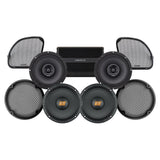 Hertz Stage 4 Plug & Play Amp and Speaker Package For 2015-2024 Harley Davidson® Road Glide Ultra / Limited with Factory or Existing SoundStream Reserve Radios