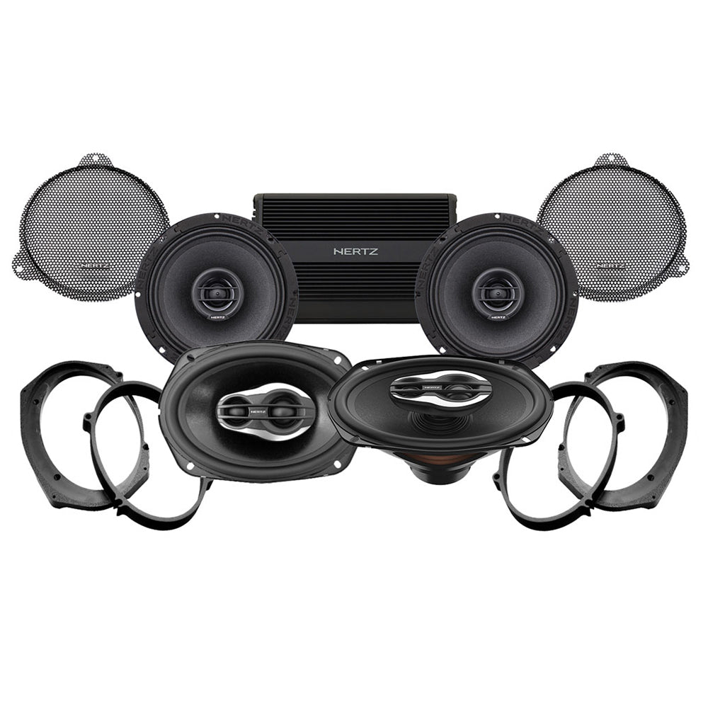 Hertz Stage 4 Plug & Play Amp and Speaker Package For 2014-2021