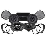 Hertz Stage 4 Plug & Play Amp and Speaker Package For 2014-2021 Harley Davidson® CVO Street Glide with Factory or Existing Soundstream Reserve Radios