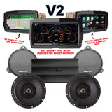 Precision Power Stage 2 Plug & Play Amp and Speaker Package With Soundstream Reserve V2 Radio For 2014-2023 Harley Davidson® Street Glide, Electra Glide, and Ultra