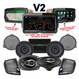 Hertz Stage 4 Plug & Play Amp And Speaker Package With Soundstream Reserve V2 Radio For 2014-2023 Harley Davidson® Street Glide, Electra Glide, And Ultra
