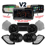 Infinity Stage 4 Plug & Play Amp And Speaker Package With Soundstream Reserve V2 Radio For 2014-2023 Harley Davidson® Street Glide, Electra Glide, And Ultra