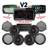 Precision Power Stage 4 Plug & Play Amp And Speaker Package With Soundstream Reserve V2 Radio For 2020-2021 Harley Davidson® CVO Tri Glide