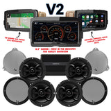 Infinity Stage 4 Plug & Play Amp And Speaker Package With SoundStream Reserve V2 Radio For 2014-2025 Harley Davidson® Ultra Classic, Ultra Limited, and Tri Glide