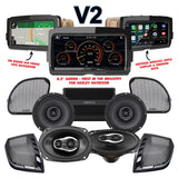 Hertz Stage 4 Plug & Play Amp And Speaker Package With Soundstream Reserve V2 Radio For 2015-2023 Harley Davidson® Road Glide