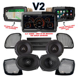 Precision Power Stage 4 Plug & Play Amp And Speaker Package With Soundstream Reserve V2 Radio For 2015-2023 Harley Davidson® Road Glide