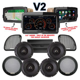 Precision Power Stage 4 Plug & Play Amp And Speaker Package With SoundStream Reserve V2 Radio For 2015-2024 Harley Davidson® Road Glide Ultra / Limited