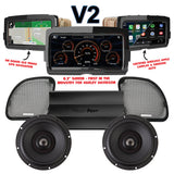 Precision Power Stage 2 Plug & Play Amp and Speaker Package With Soundstream Reserve V2 Radio For 2015-2023 Harley Davidson® Road Glide