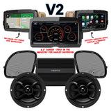 Infinity Stage 2 Plug & Play Amp and Speaker Package With Soundstream Reserve V2 Radio For 2015-2023 Harley Davidson® Road Glide