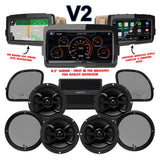 Infinity Stage 4 Plug & Play Amp And Speaker Package With Soundstream Reserve V2 Radio For 2022-2023 Harley Davidson® CVO Road Glide Limited