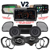 Hertz Stage 4 Plug & Play Amp And Speaker Package With Soundstream Reserve V2 Radio For 2015-2021 Harley Davidson® CVO Road Glide
