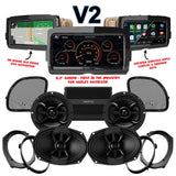 Infinity Stage 4 Plug & Play Amp And Speaker Package With Soundstream Reserve V2 Radio For 2015-2021 Harley Davidson® CVO Road Glide