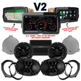Infinity Stage 4 Plug & Play Amp And Speaker Package With Soundstream Reserve V2 Radio For 2014-2021 Harley Davidson® CVO Street Glide