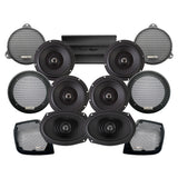 Precision Power Stage 6 Plug & Play Amp and Speaker Package For 2014-2025 Harley Davidson® Electra Glide Ultra & Ultra Limited with Factory or Existing SoundStream Reserve Radios